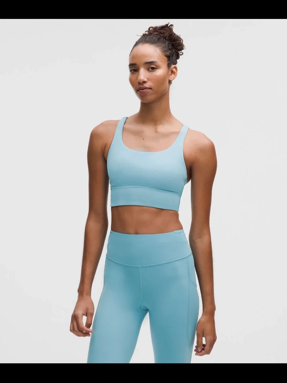 Lululemon Coral Energy Longline Sportsbra
